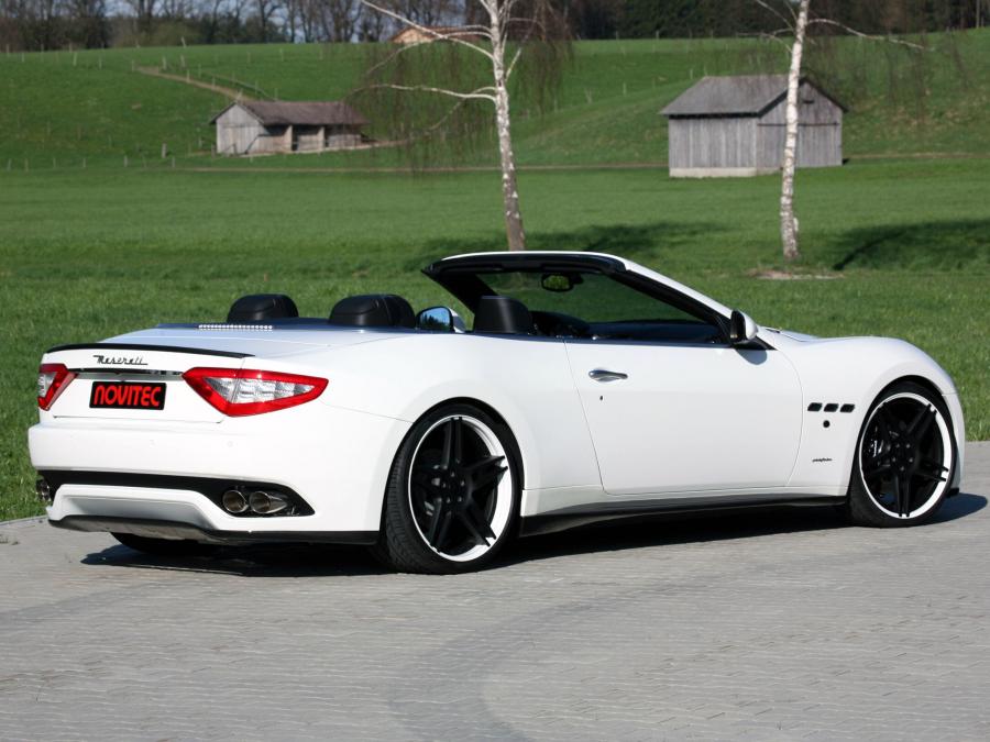  Maserati GranCabrio Tridente by Novitec Rosso 2011 года  (фото 48 из 51)